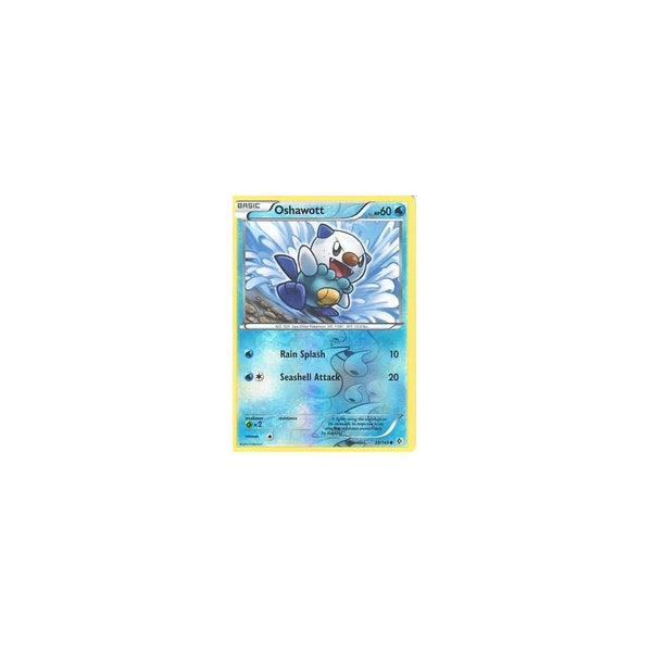 POKEMON Black &amp; White Boundaries Crossed Card: OSHAWOTT 39/149 REV HOLO
