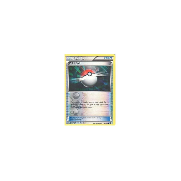 POKEMON Black &amp; White Boundaries Crossed Card: POKE BALL 131/149 REV HOLO