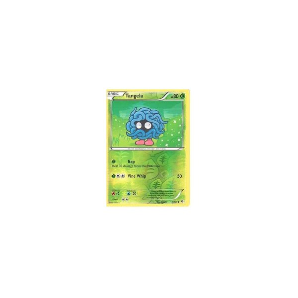 POKEMON Black &amp; White Boundaries Crossed Card: TANGELA 5/149 REV HOLO