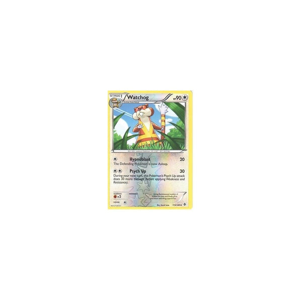 POKEMON Black &amp; White Boundaries Crossed Card: WATCHOG 119/149 REV HOLO
