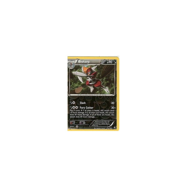 POKEMON Black &amp; White DARK EXPLORERS - BISHARP 72/108 REV HOLO