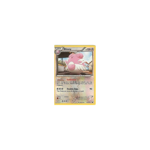POKEMON Black &amp; White DARK EXPLORERS - BLISSEY 82/108 REV HOLO