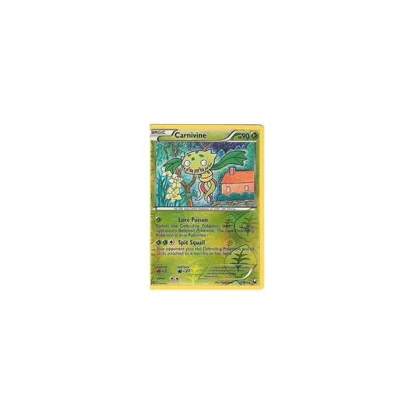 POKEMON Black &amp; White DARK EXPLORERS - CARNIVINE 5/108 REV HOLO