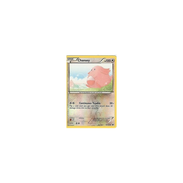 POKEMON Black &amp; White DARK EXPLORERS - CHANSEY 81/108 REV HOLO