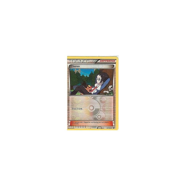 POKEMON Black &amp; White DARK EXPLORERS - CHEREN 91/108 REV HOLO