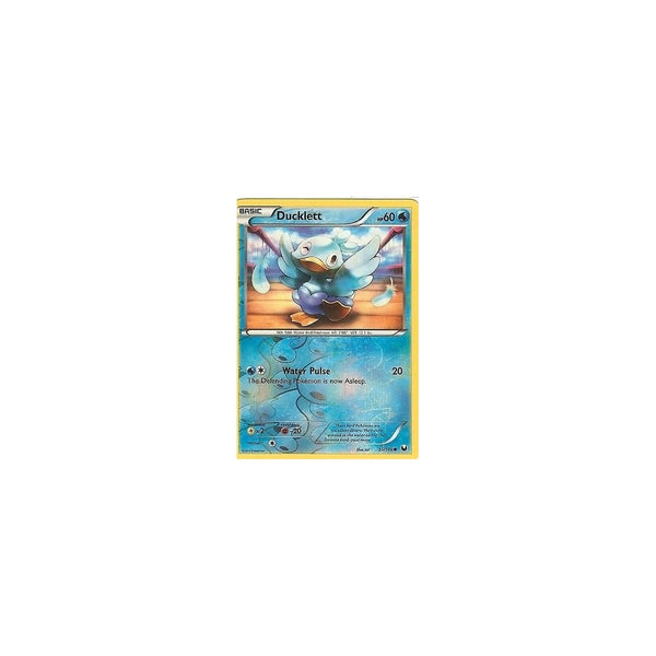 POKEMON Black &amp; White DARK EXPLORERS - DUCKLETT 35/108 REV HOLO