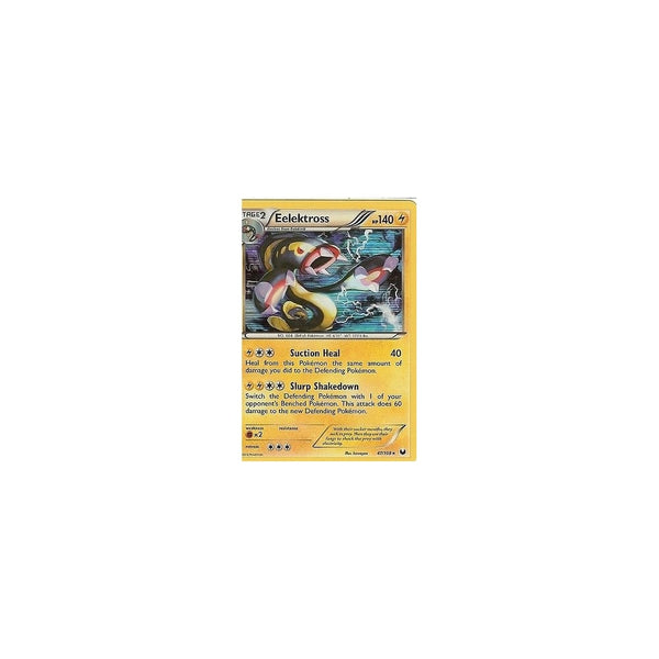 POKEMON Black &amp; White DARK EXPLORERS - EELEKTROSS 47/108 HOLO