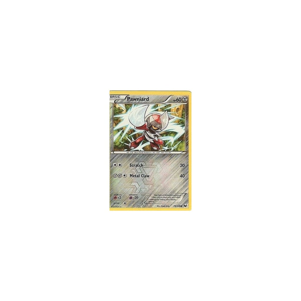 POKEMON Black &amp; White DARK EXPLORERS - PAWNIARD 78/108 REV HOLO