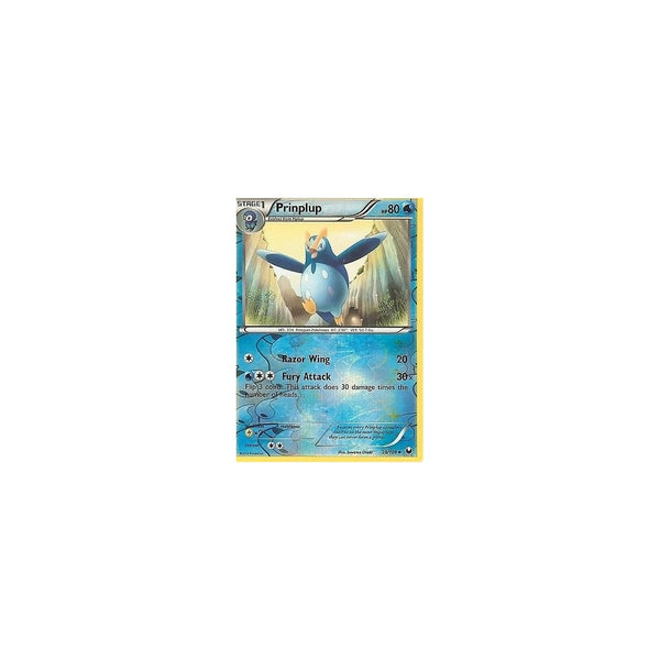 POKEMON Black &amp; White DARK EXPLORERS - PRINPLUP 28/108 REV HOLO