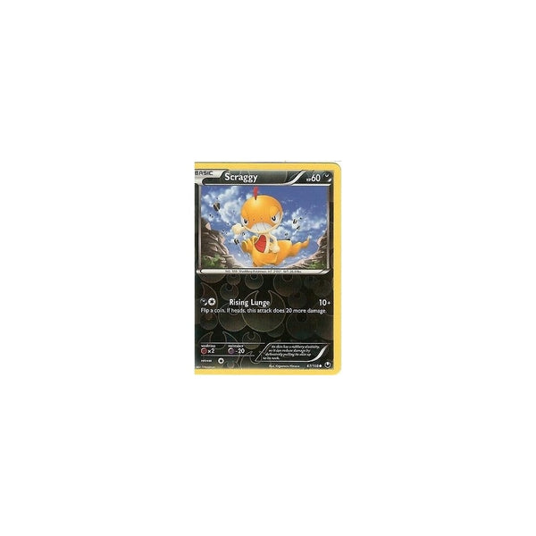 POKEMON Black &amp; White DARK EXPLORERS - SCRAGGY 67/108 REV HOLO