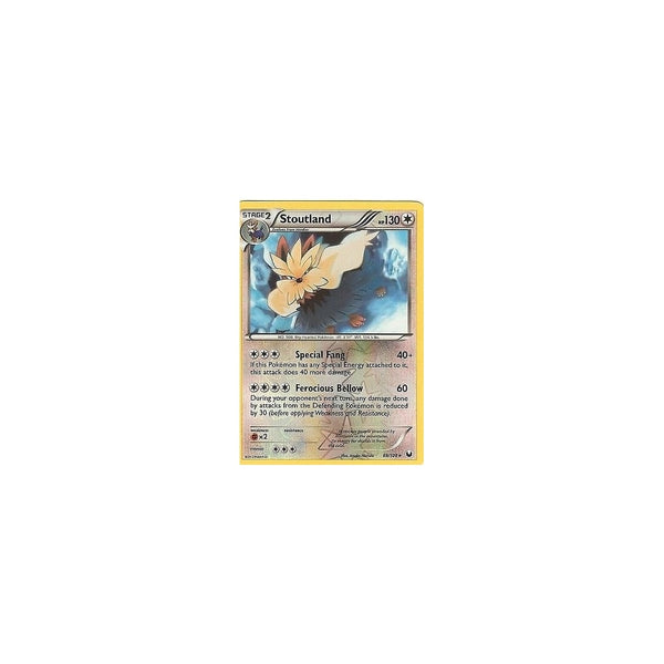 POKEMON Black &amp; White DARK EXPLORERS - STOUTLAND 88/108 REV HOLO