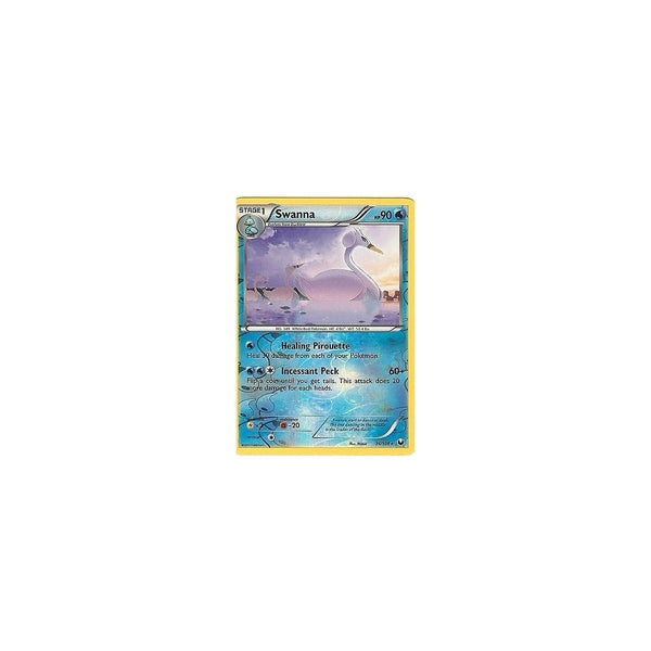 POKEMON Black &amp; White DARK EXPLORERS - SWANNA 36/108 REV HOLO