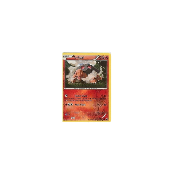 POKEMON Black &amp; White DARK EXPLORERS - TORKOAL 18/108 REV HOLO