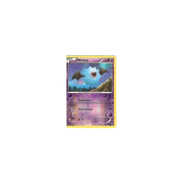 POKEMON Black &amp; White DARK EXPLORERS - WOOBAT 50/108 REV HOLO