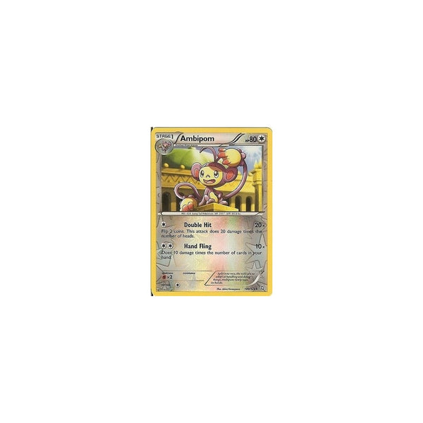 POKEMON Black &amp; White Dragons Exalted - AMBIPOM 100/124 REV HOLO