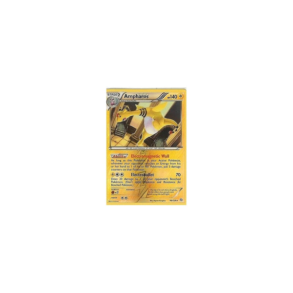 POKEMON Black &amp; White Dragons Exalted - AMPHAROS 40/124 REV HOLO