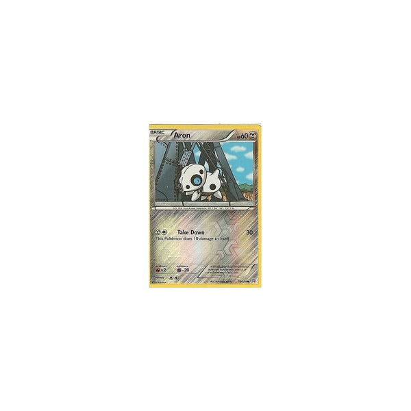 POKEMON Black &amp; White Dragons Exalted - ARON 78/124 REV HOLO