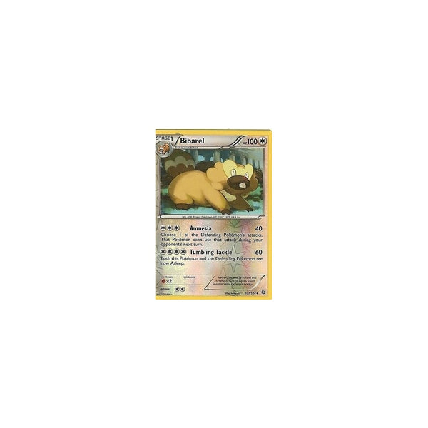 POKEMON Black &amp; White Dragons Exalted - BIBAREL 107/124 REV HOLO