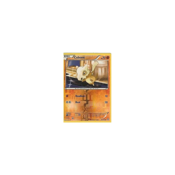 POKEMON Black &amp; White Dragons Exalted - CUBONE 60/124 REV HOLO