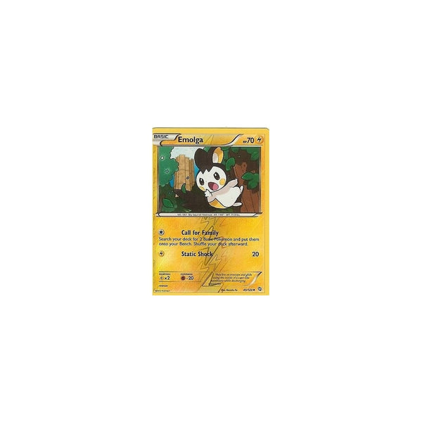 POKEMON Black &amp; White Dragons Exalted - EMOLGA 45/124 REV HOLO