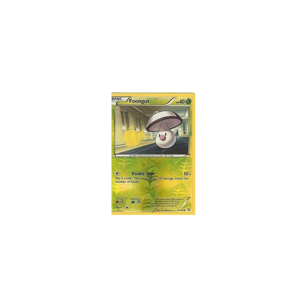 POKEMON Black &amp; White Dragons Exalted - FOONGUS 17/124 REV HOLO