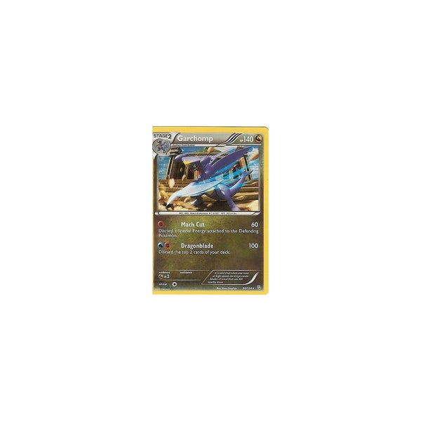 POKEMON Black &amp; White Dragons Exalted - GARCHOMP 90/124 HOLO