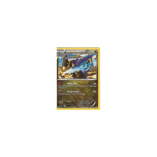 POKEMON Black &amp; White Dragons Exalted - GARCHOMP 90/124 REV HOLO