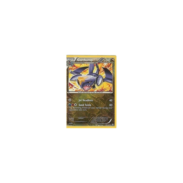POKEMON Black &amp; White Dragons Exalted - GARCHOMP 91/124 REV HOLO
