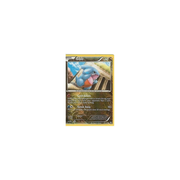 POKEMON Black &amp; White Dragons Exalted - GIBLE 87/124 REV HOLO