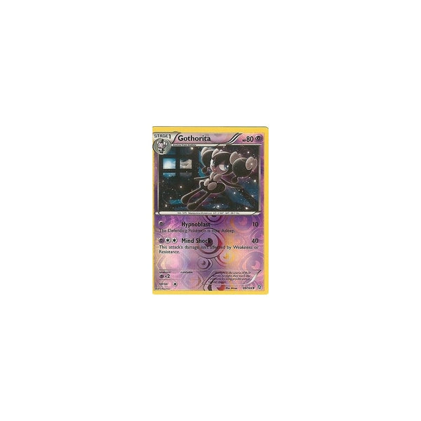 POKEMON Black &amp; White Dragons Exalted - GOTHORITA 56/124 REV HOLO