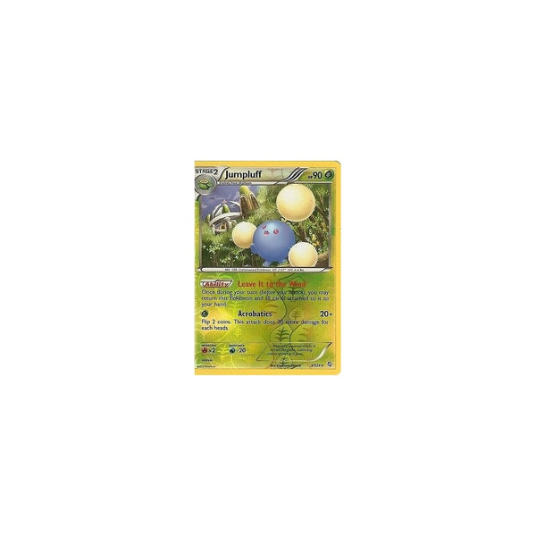 POKEMON Black &amp; White Dragons Exalted - JUMPLUFF 3/124 REV HOLO