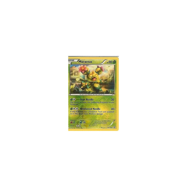POKEMON Black &amp; White Dragons Exalted - MARACTUS 16/124 REV HOLO
