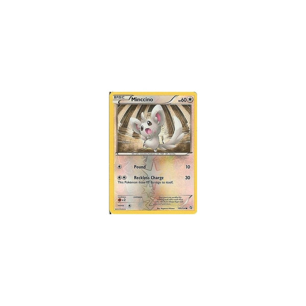 POKEMON Black &amp; White Dragons Exalted - MINCCINO 109/124 REV HOLO
