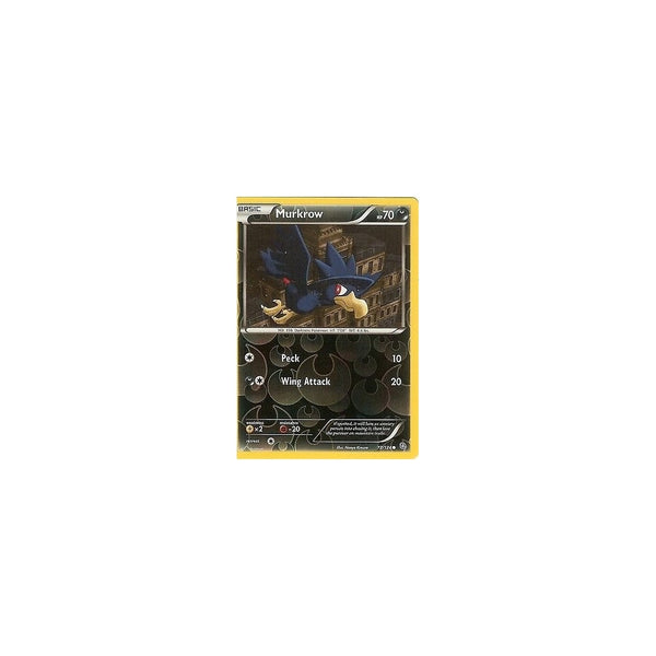 POKEMON Black &amp; White Dragons Exalted - MURKROW 72/124 REV HOLO