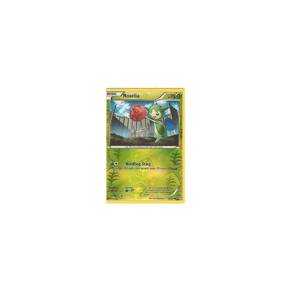 POKEMON Black &amp; White Dragons Exalted - ROSELIA 13/124 REV HOLO