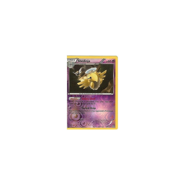 POKEMON Black &amp; White Dragons Exalted - SHEDINJA 48/124 REV HOLO