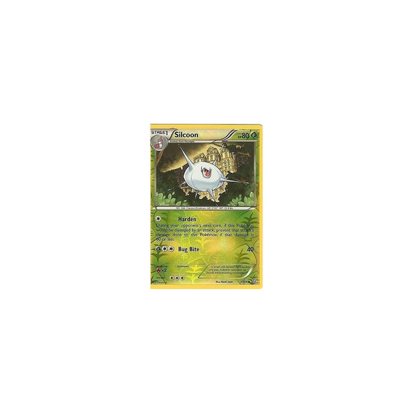 POKEMON Black &amp; White Dragons Exalted - SILCOON 7/124 REV HOLO