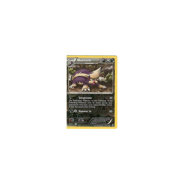 POKEMON Black &amp; White Dragons Exalted - SKUNTANK 77/124 REV HOLO