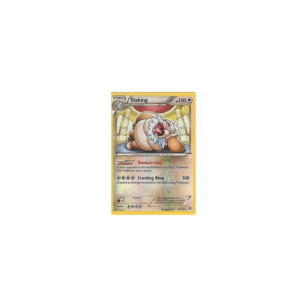 POKEMON Black &amp; White Dragons Exalted - SLAKING 103/124 REV HOLO