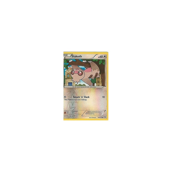 POKEMON Black &amp; White Dragons Exalted - SLAKOTH 101/124 REV HOLO