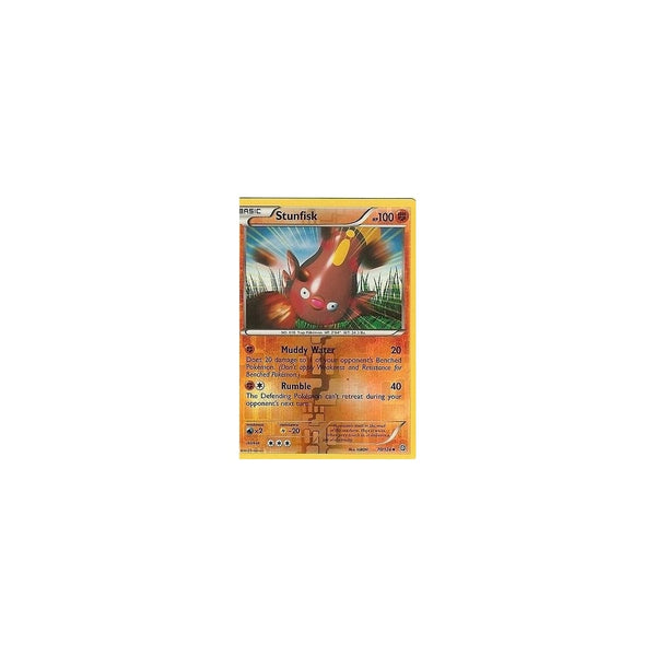 POKEMON Black &amp; White Dragons Exalted - STUNFISK 70/124 REV HOLO