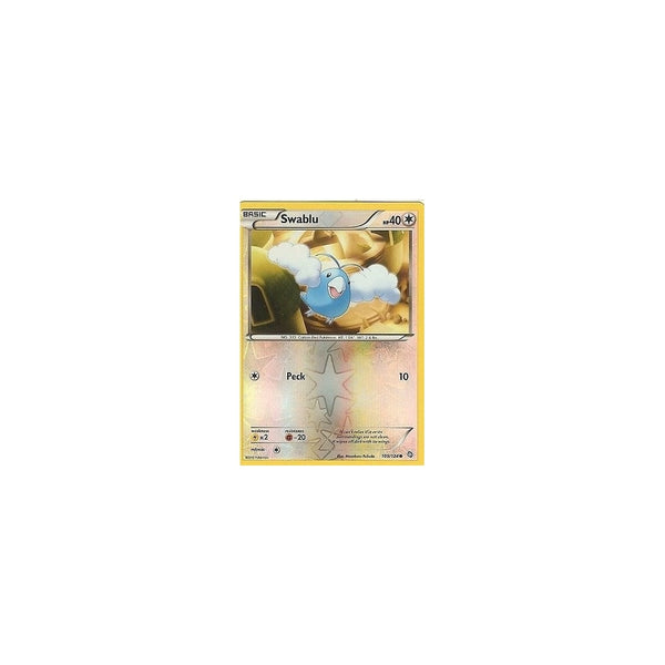 POKEMON Black &amp; White Dragons Exalted - SWABLU 105/124 REV HOLO