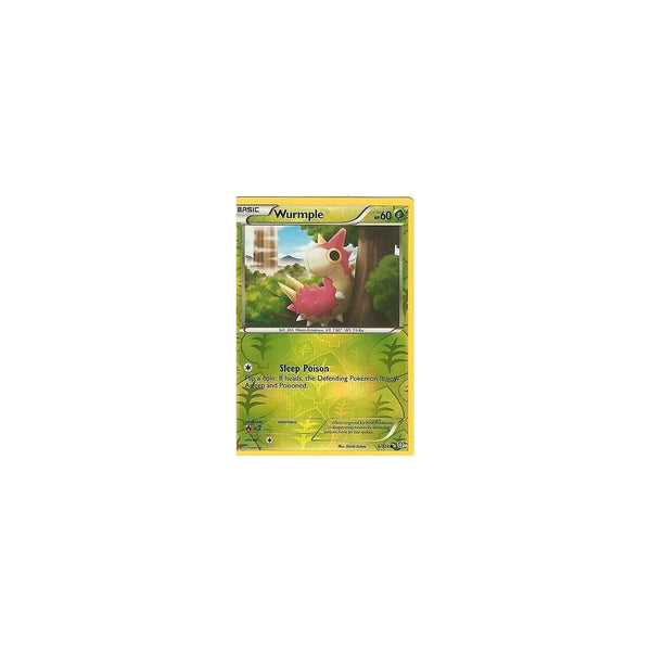 POKEMON Black &amp; White Dragons Exalted - WURMPLE 6/124 REV HOLO