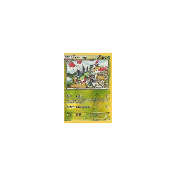 POKEMON Black &amp; White Dragons Exalted - YANMEGA 5/124 REV HOLO