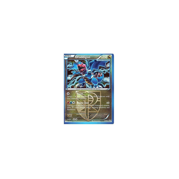 Pokemon Black &amp; White - DRUDDIGON BW80 - PROMO HOLO - BLACK STAR
