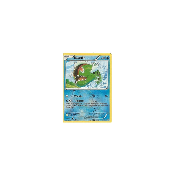 Pokemon Black &amp; White Emerging Powers: BASCULIN 25/98 Reverse Holo