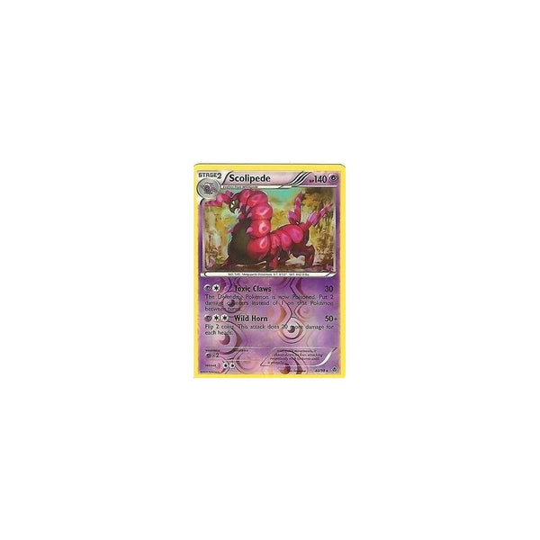 Pokemon Black &amp; White Emerging Powers: SCOLIPEDE 40/98 Reverse Holo