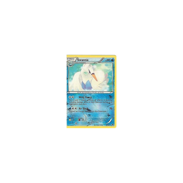 Pokemon Black &amp; White Emerging Powers: SWANNA 27/98 Reverse Holo