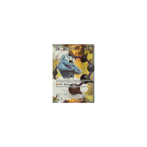 Pokemon Black &amp; White Emerging Powers:- THUNDURUS 97/98 PRIME HOLO