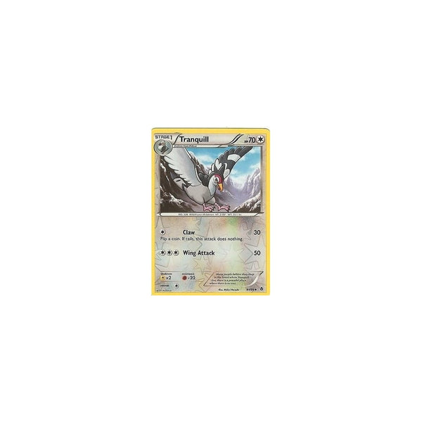 Pokemon Black &amp; White Emerging Powers: TRANQUILL 81/98 Reverse Holo